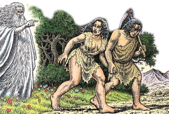 Robert-Crumb-Adam-and-Eve