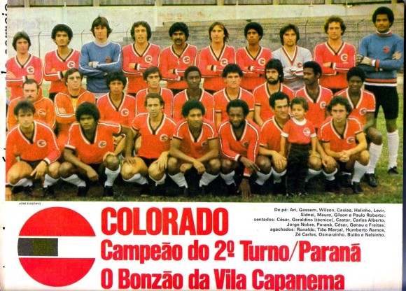 Colorado 1979 Campeão 2º Turno Paranaense