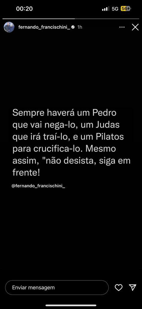 Pensa num povo magoado